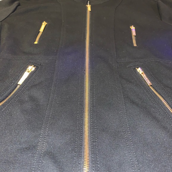 Michael Kors Jackets & Coats Michael Kors Black Jacket With Gold